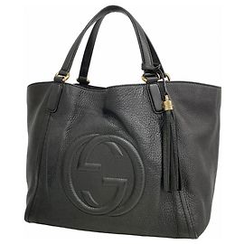Gucci Soho Tote Bag Schwarz