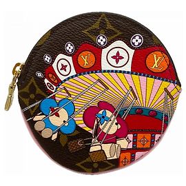 Carteira Longa/Caixa de Moedas Monograma Vivienne da Louis Vuitton Multicor