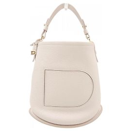 Bolsa Pin Bucket Taurillon Soft da Delvaux Rosa