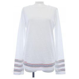 Hermès Hermes Cotton TShirt White Orange