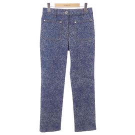 Jeans Chanel P71263V62852 Weiß Blau