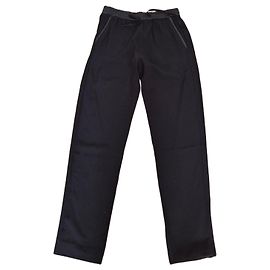 Sandro Black Slim Fit Pants Size 2 38 M Black