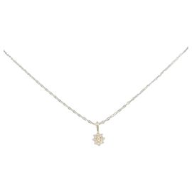 Autre Marque Collier en diamant Au750 Doré