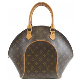 Borsa a mano Ellipse MM Monogramma Louis Vuitton Marrone