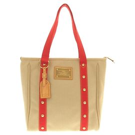 Bolsa Louis Vuitton Antigua Cabas MM Bege