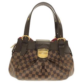 Louis Vuitton Damier Sistina PM Handtasche Damier ebene