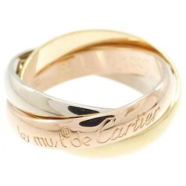 Trinity Ring von Cartier Pink Weiß Gelb