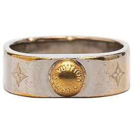 Louis Vuitton Nanogram Ring aus silbernem Messing Andere
