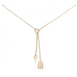 Hermès Collar Hermes Kelly Clochette PM Rosa