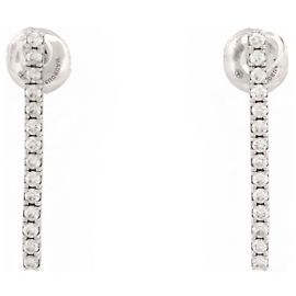 NUEVAS PENDIENTES MAUBOUSSIN ERES MI RÍO DE AMOR DIAMANTES 0.5CT Plata