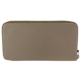 Hermès Hermes Azap Long Silk'in Wallet Beige Brown Beige