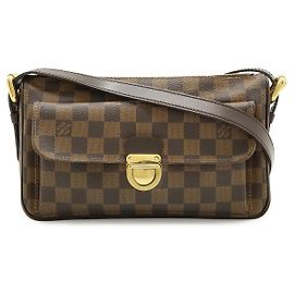 Sac à épaule Louis Vuitton Damier Ravello GM Marron