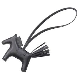 Pendente Charm Rodeo PM di Hermès Nero