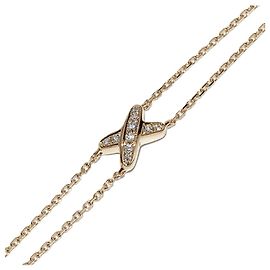 Pulsera de diamante K18YG de Chaumet Dorado Metálico