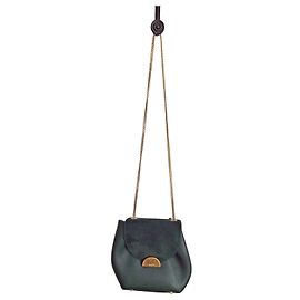 Polène Handbag No. 1 Dark green