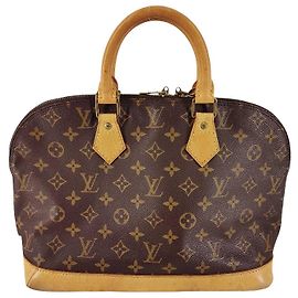 Louis Vuitton Alma Monogram Canvas MM Marron