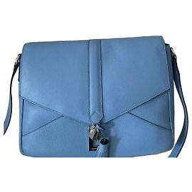 Lancel Nine borsa a tracolla in pelle blu Blu