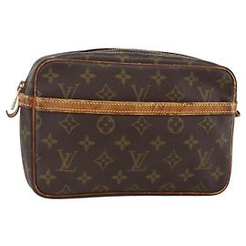 LOUIS VUITTON Clutch Compiegne 23 M51847 Auth LV YKZ220 Monogramma