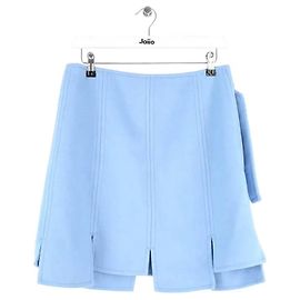 Ganni Blauer Minirock Blau