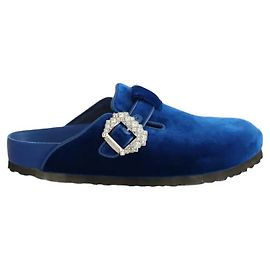 Birkenstock Blaue Mules Blau