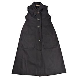 Robe noire sans manches Marni, Taille 44 IT Noir