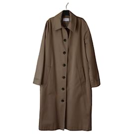 Zapa Tairic Trenchcoat camel Baumwolle Kamel