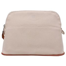 Hermès Hermes Bolide Mini Pouch Brown Cream