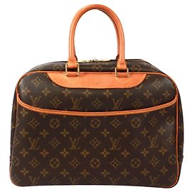 Sac à main Deauville Louis Vuitton Marron