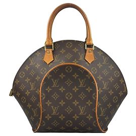 Bolso Ellipse MM Louis Vuitton Castaño Monograma