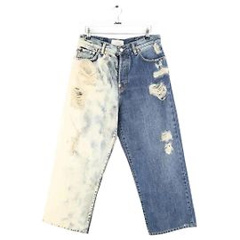 Givenchy Blaue Straight Jeans Blau