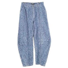 Pantaloni in cotone blu Rotate Blu