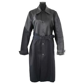 Bottega Veneta Black trench coat Black
