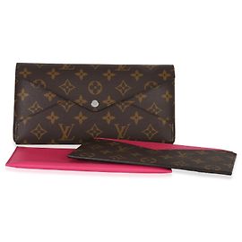 Louis Vuitton Pondichery Pink Monogram Canvas Kirigami Organizer Wallet Brown