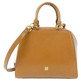 Givenchy Antigona Cube Buffalo Mini Shoulder Bag Brown Other