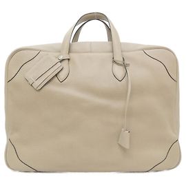 Borsa a mano Hermès Victoria 50 cm Grigio
