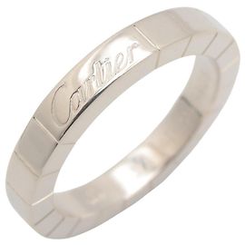 Anello in oro bianco 18K Cartier Lanieres Argento