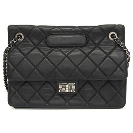 Bolsa de Ombro com Corrente 2.55 da Chanel Preto