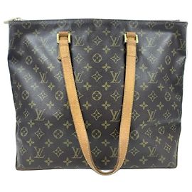 Sac cabas Mezzo Monogram Louis Vuitton Marron Monogramme