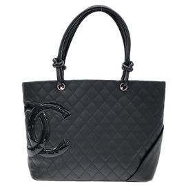 Chanel Cambon Line Handbag Black