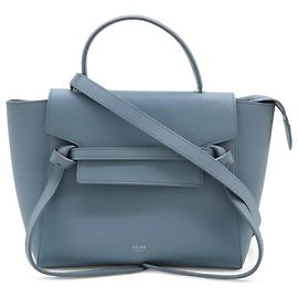 Céline Bolsa de cinto micro Celine em azul claro Azul claro
