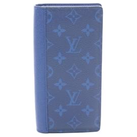 Cartera Longa Bi-fold Brazza de Louis Vuitton Azul