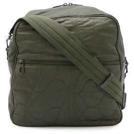 Bolsa de Ombro de Couro Bottega Veneta Verde Caqui