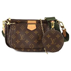 Louis Vuitton Monogram Multi Pochette Accesorios Caqui Monograma