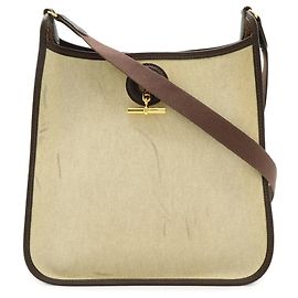 Bolsa de Ombro Vespa PM Hermès Marrom