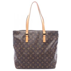 Borsa Tote Cabas Mezzo di Louis Vuitton Marrone