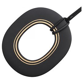 Hermès Color Précieux Halskette Schwarz