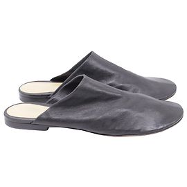 Mule Dot Sock in pelle nera di Bottega Veneta Nero