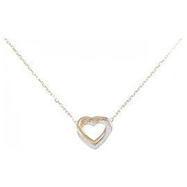 Collar Cartier Trinity Heart 750 Dorado
