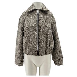 Roseanna Veste texturée marron Beige
