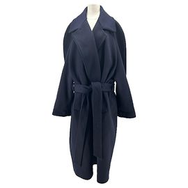Balenciaga Casaco longo marinho Azul marinho